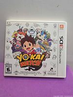 Front of Nintendo 3DS Yo-kai Watch case showing cover art