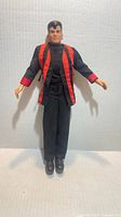 Front view of Jordan Knight doll showing outfit and condition