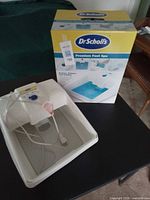 Foot spa with original box displayed