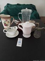 Group shot of all eight kitchenware items