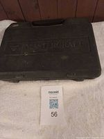 Closed black Mastercraft plastic case