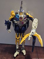 Robot mode full frontal view showing overall condition and colours