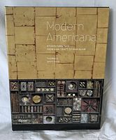 Front cover of Modern Americana hardcover book