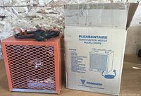 Pleasantaire CH4800 heater beside original box