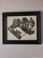 Full view of framed print