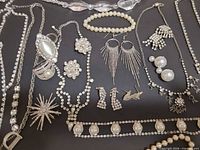 Overall layout showing all jewellery pieces