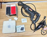 Group shot of all five items on surface