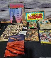 Group shot of all collectibles