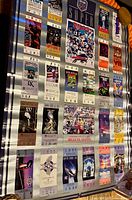 Full view of poster showing all ticket images