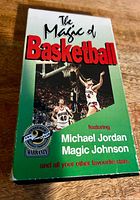 Front of VHS sleeve showing title and featured players