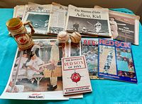 All items laid out on table