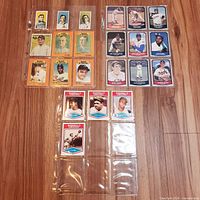 Front view of both binder pages showing all 22 cards