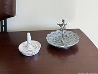 Both jewelry dishes side by side on surface