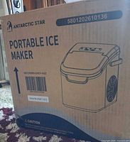 Manufacturer’s carton showing brand and product type