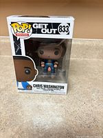 Front of boxed Funko Pop Chris Washington #833