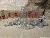 Group shot of all drinkware pieces