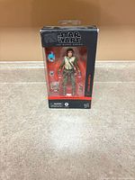 Front view of boxed Osha Aniseya figure showing contents