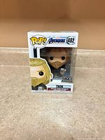 Front view of boxed Funko Pop Thor #482