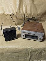 Panasonic 8-track player with Realistic speaker