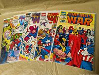 Front view showing all five Infinity War issues #1-5