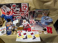 Full layout of all items in lot