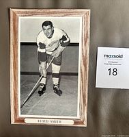 Front view showing image, border, caption