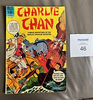 Front cover showing title, artwork, 12¢ price, Dell logo