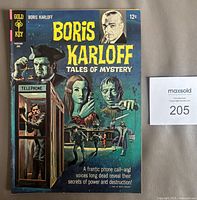 Front cover of 1966 Gold Key Boris Karloff Tales of Mystery #14 comic showing 12¢ price and artwork