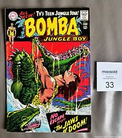 Front cover of comic showing title, issue number, and action artwork
