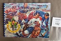 Front cover of the 1971-72 "Hockey's Heritage" comb-bound book
