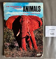 Front cover showing title and elephant image