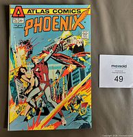 Front cover of Phoenix #1 showing title, Atlas logo, 25¢ price