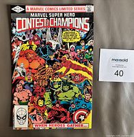 Front cover displaying title, characters and 60¢ price