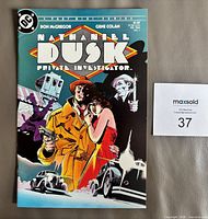 Front cover of Nathaniel Dusk Private Investigator #1 comic