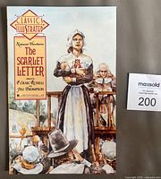 Front cover of 1990 Classics Illustrated The Scarlet Letter #6 comic