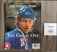 Front cover showing title, brand, year and image of Wayne Gretzky