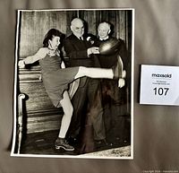 Front view of 8x10 wire photo with lot tag