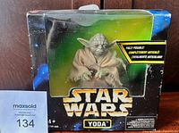 Front of unopened Kenner Star Wars Yoda Action Collection box