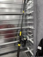 Full view of Mitchell rod with attached Shimano reel