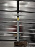 Full view of axe showing entire handle and head