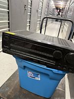 Front and top view of Kenwood KR-V5570 receiver