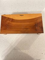 Top view showing "Arizona" marking and wood grain