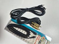 All three cables arranged for overview