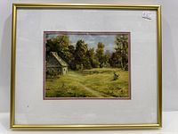 Front view of framed Brent Heighton landscape print