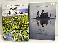 Front covers of both books showing titles and author