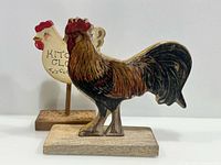 rooster and chicken sign together