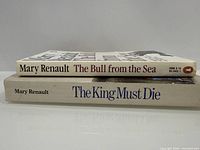Spines showing titles and author