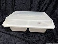 platter with lid side profile