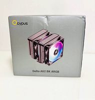 Front of box showing product image and model name