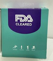front of box displaying FDA cleared marking